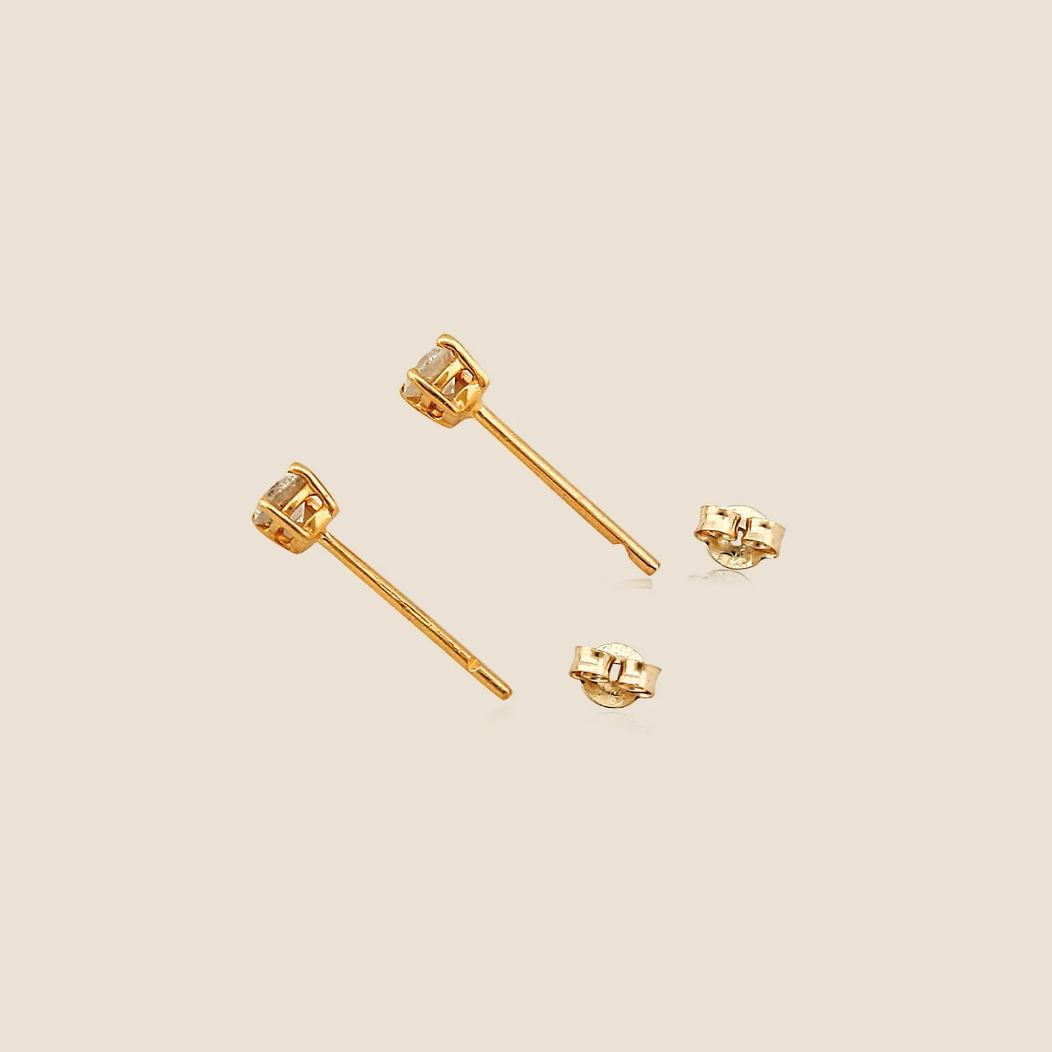 Four-Claw Diamond Stud Earrings (1/4 ct. tw.) - Image 5