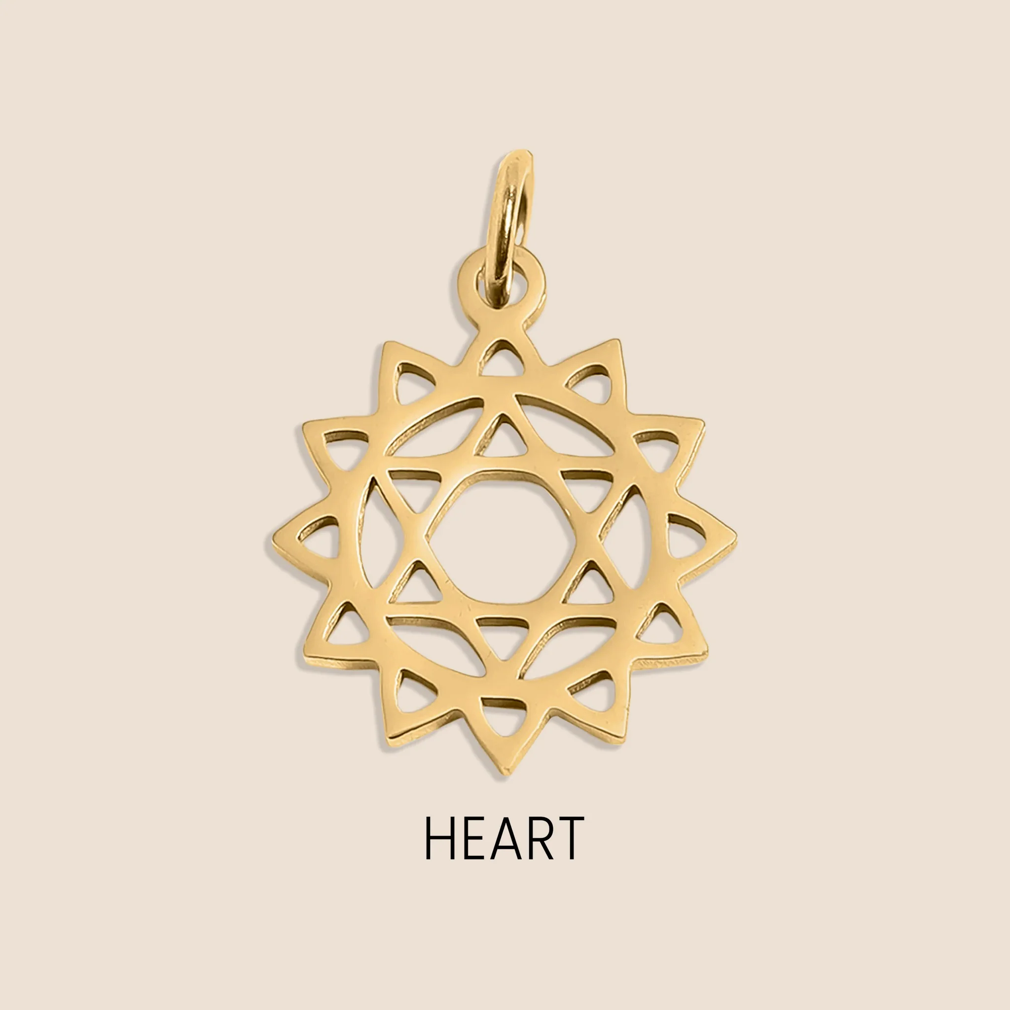 18K Gold PVD Chakra Charms - Image 11