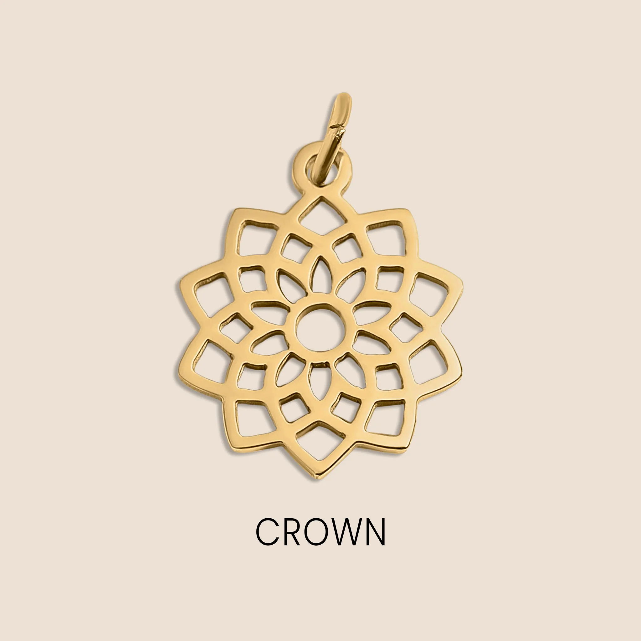 18K Gold PVD Chakra Charms - Image 6