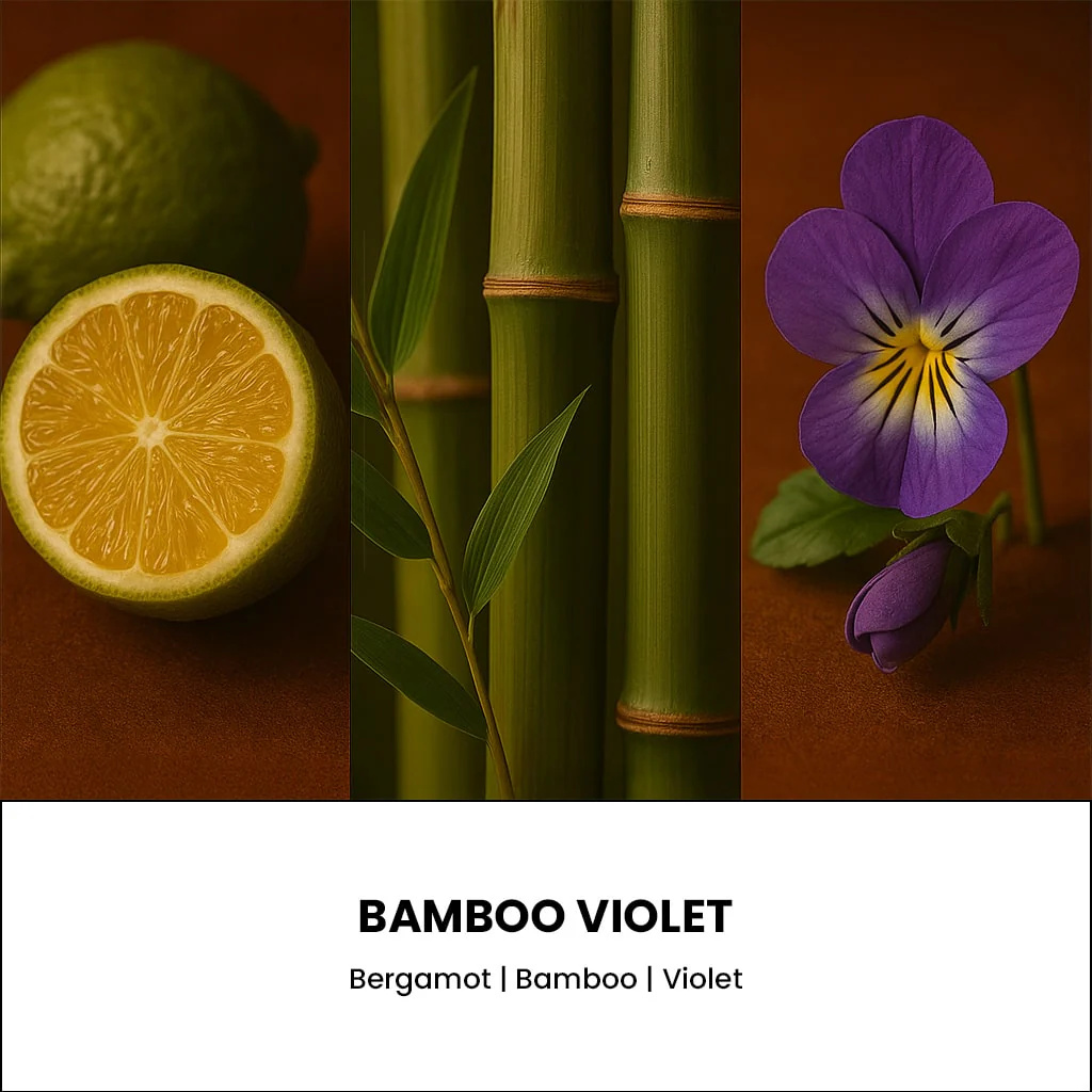Bamboo Zen Diamond Candle - Image 3