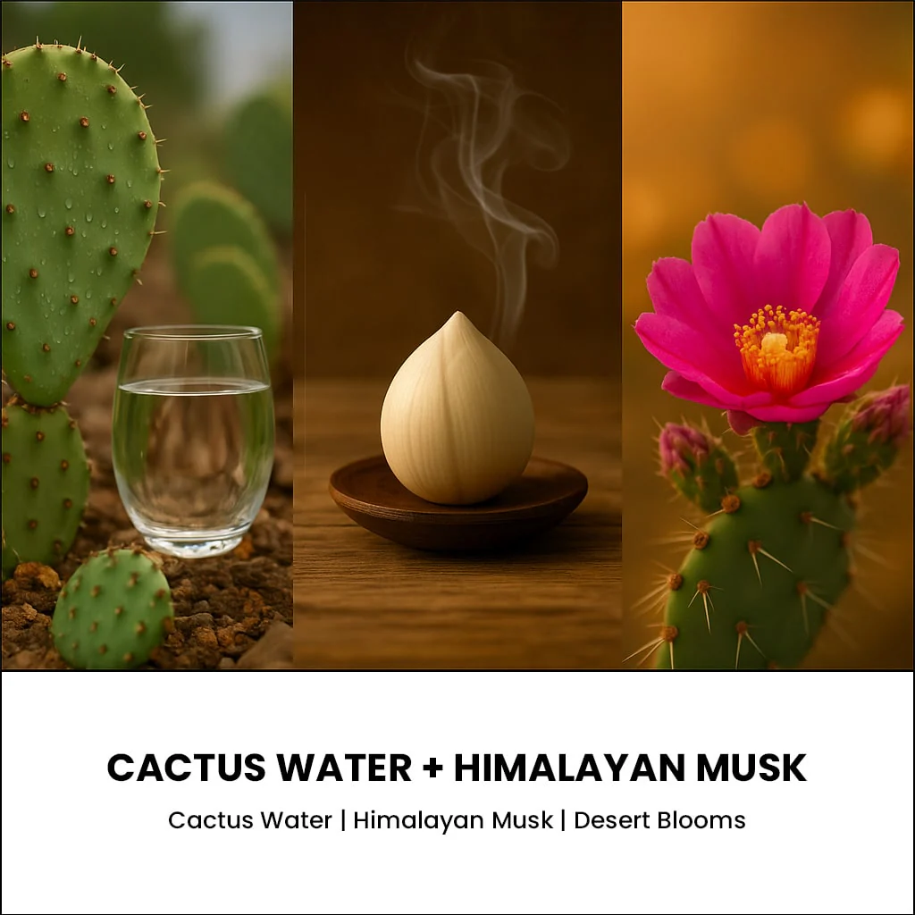 Cactus Water + Himalayan Musk Diamond Candle - Image 3