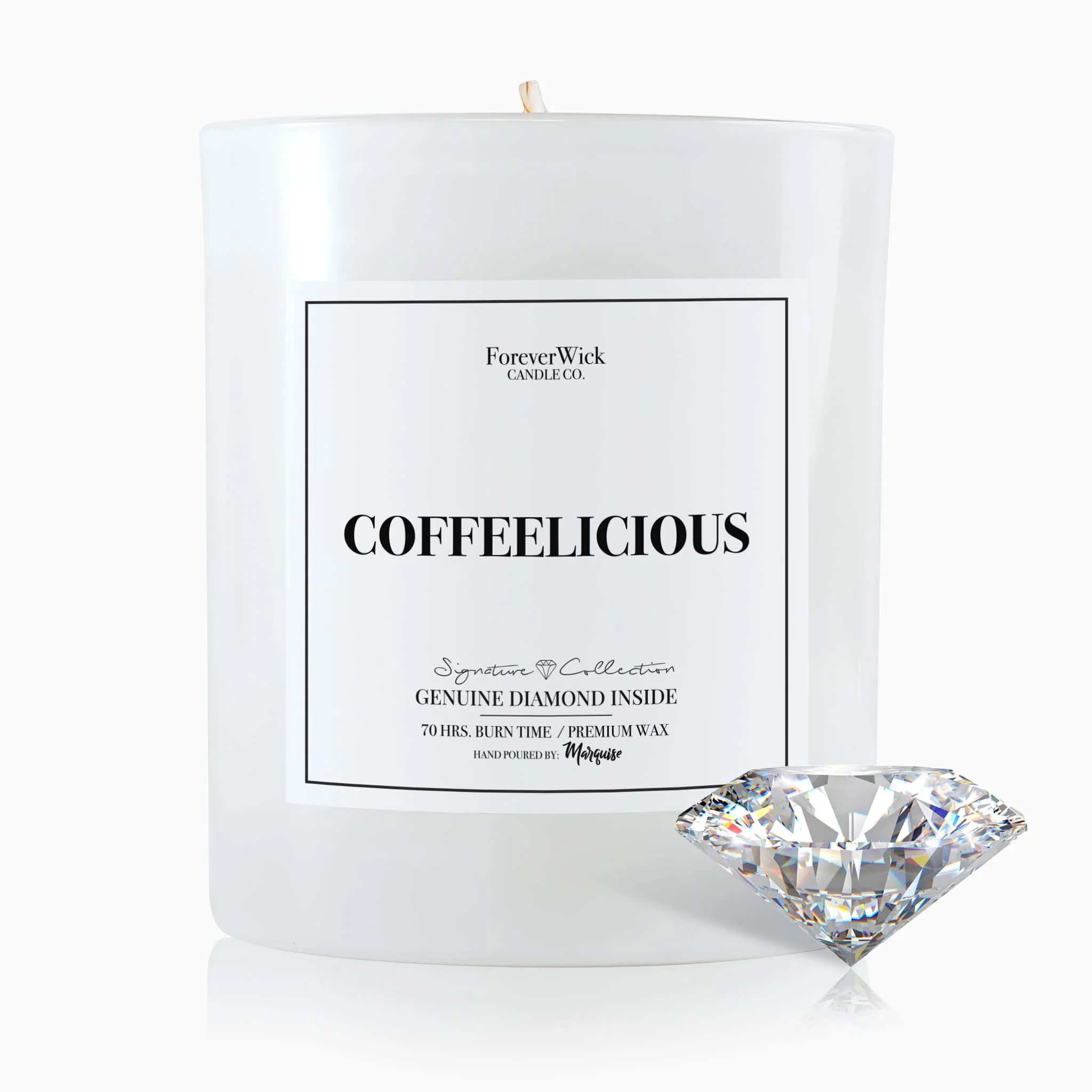 Coffeelicious Diamond Candle - Image 5