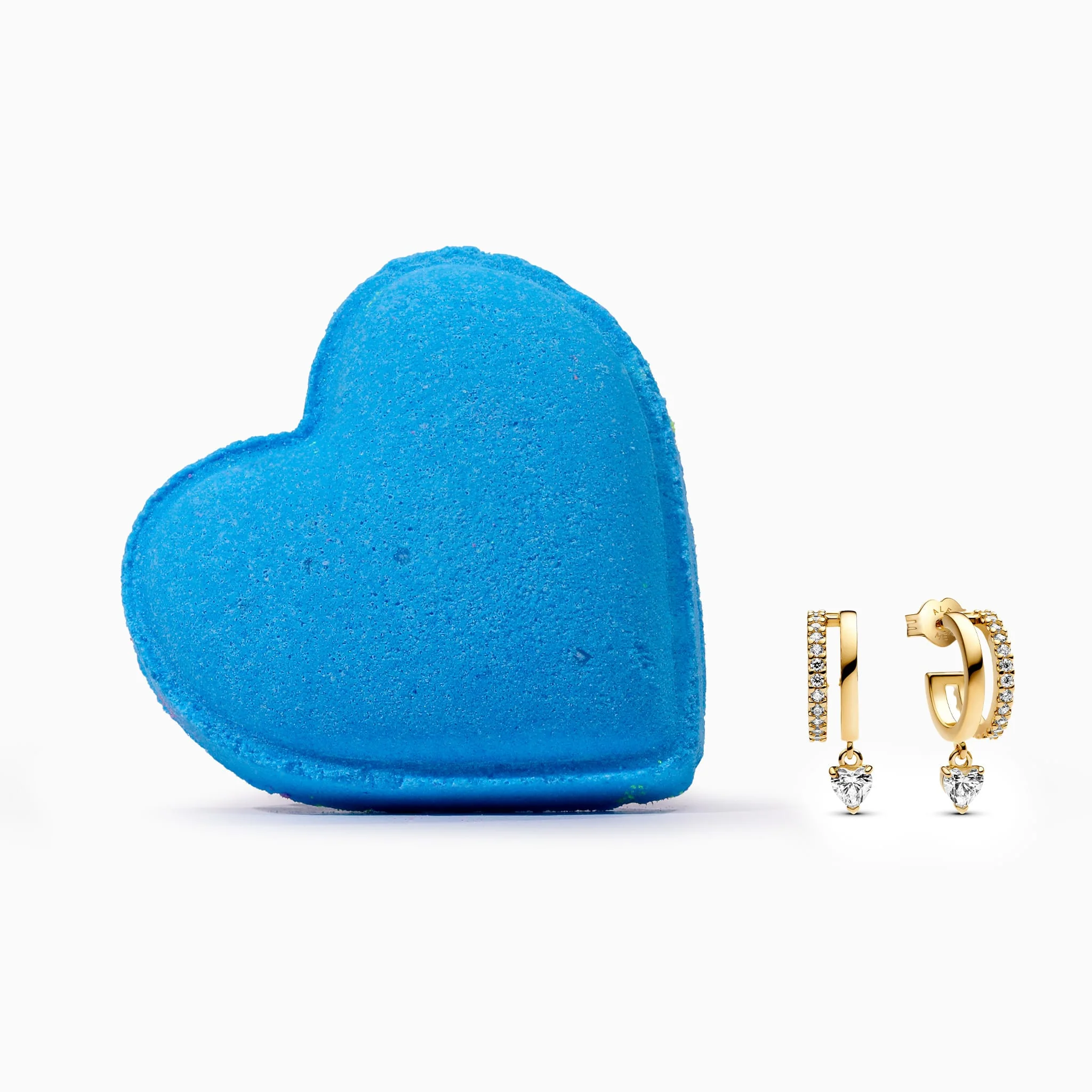 Heart Pop Bath Bomb w/ Surprise 18K Gold-Plated Jewelry Inside - Image 3