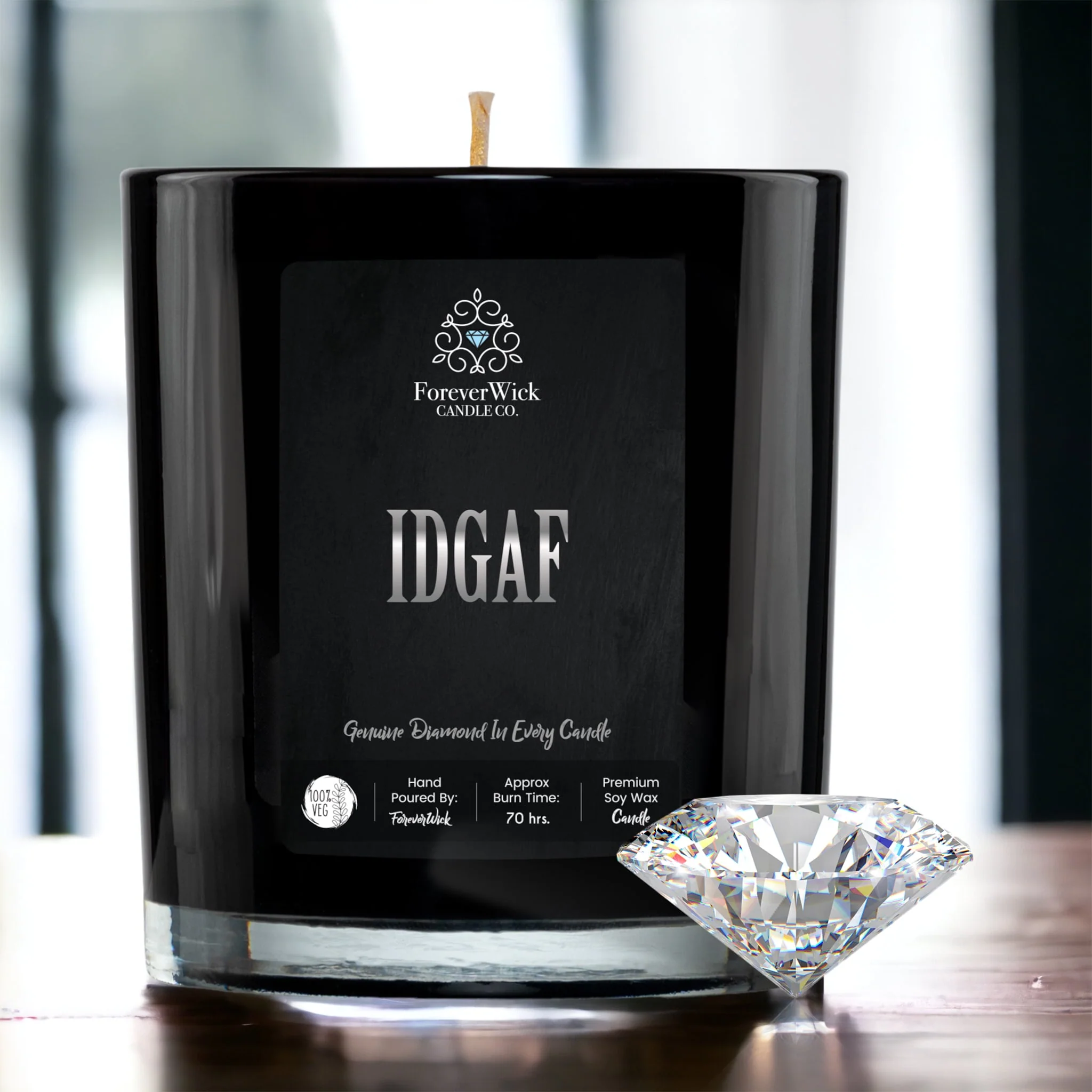 IDGAF Diamond Candle - Image 5