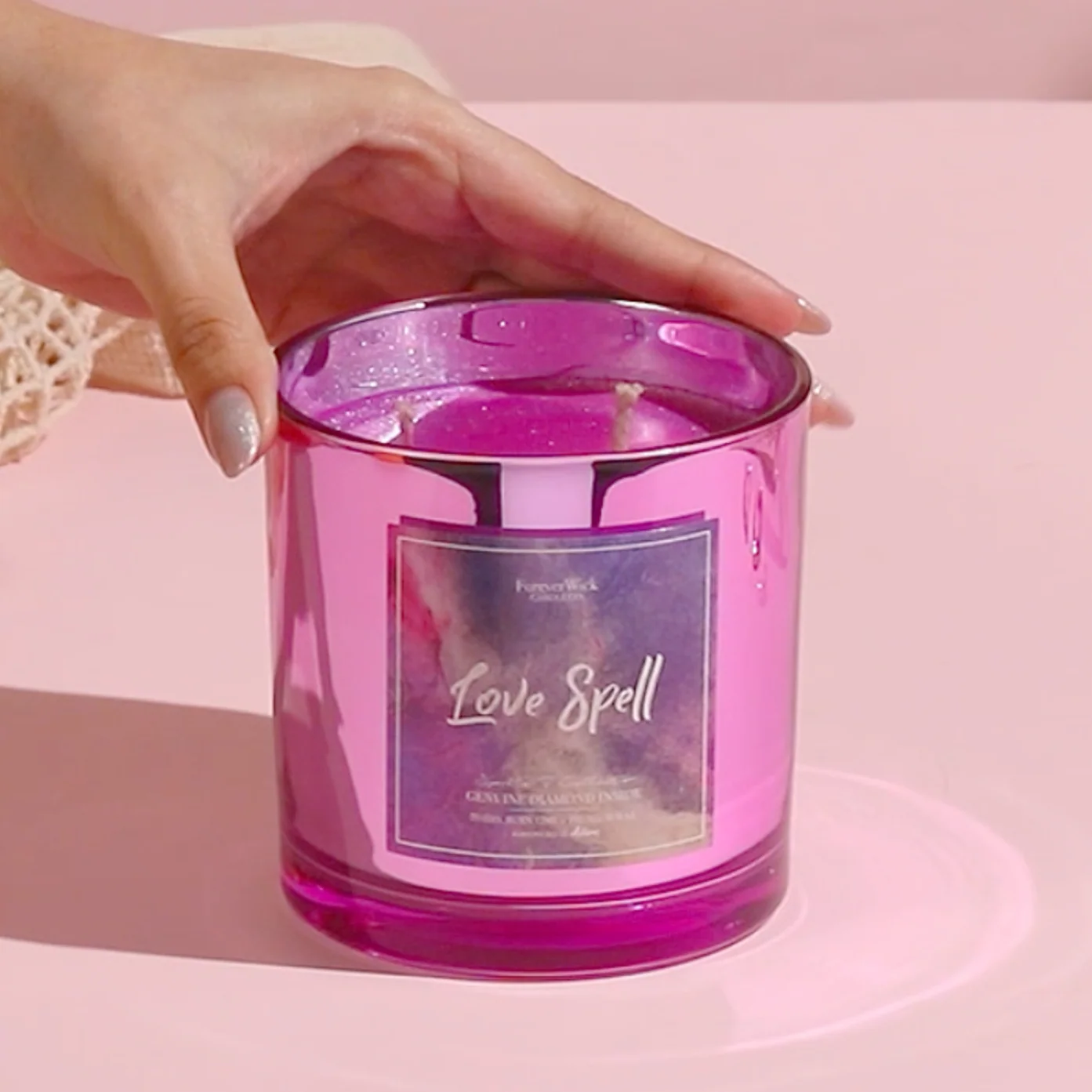 Love Spell Sparkle Diamond Candle - Image 8