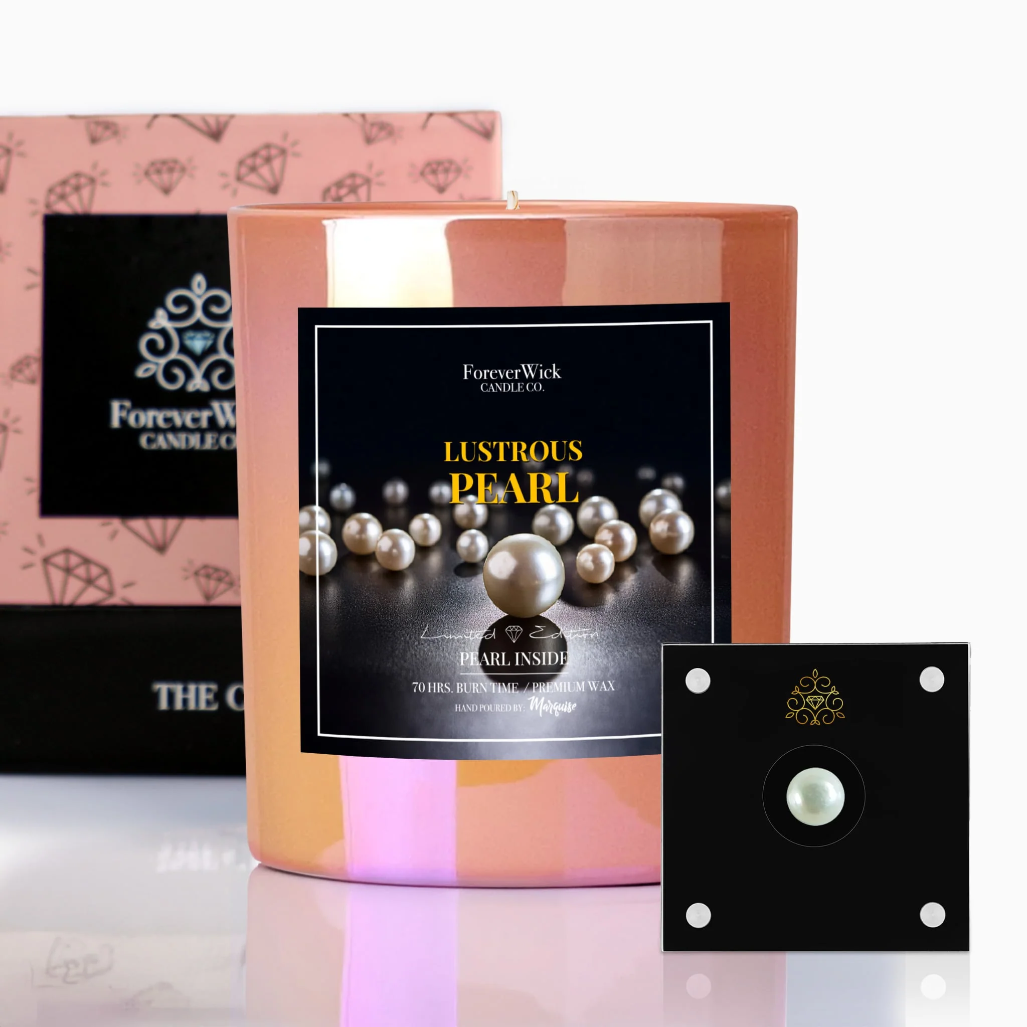 Lustrous Pearl Candle - Image 5