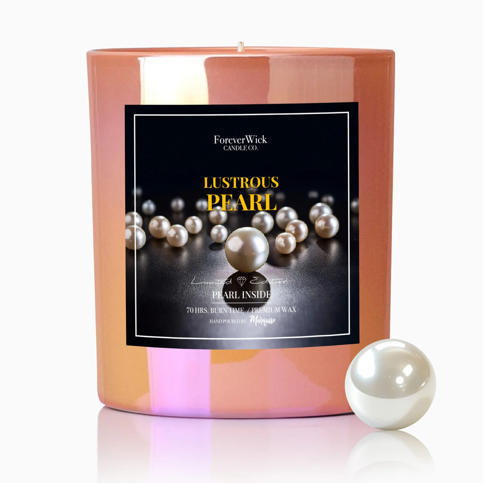 Lustrous Pearl Candle - Image 6