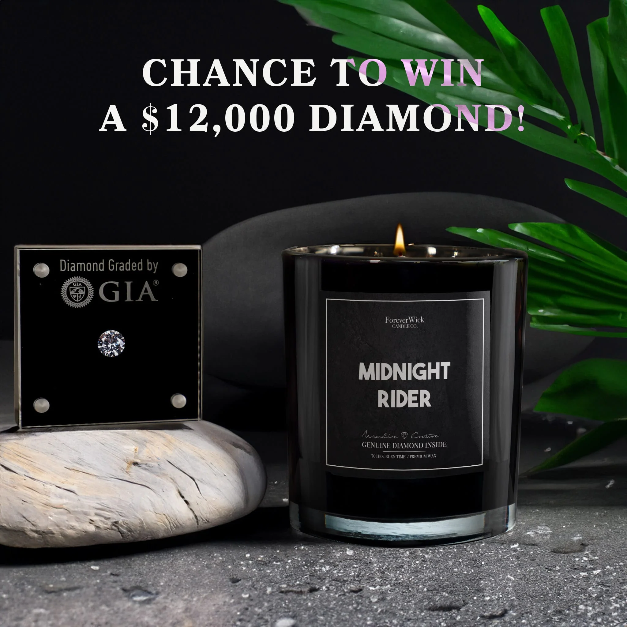 Midnight Rider Diamond Candle - Image 4