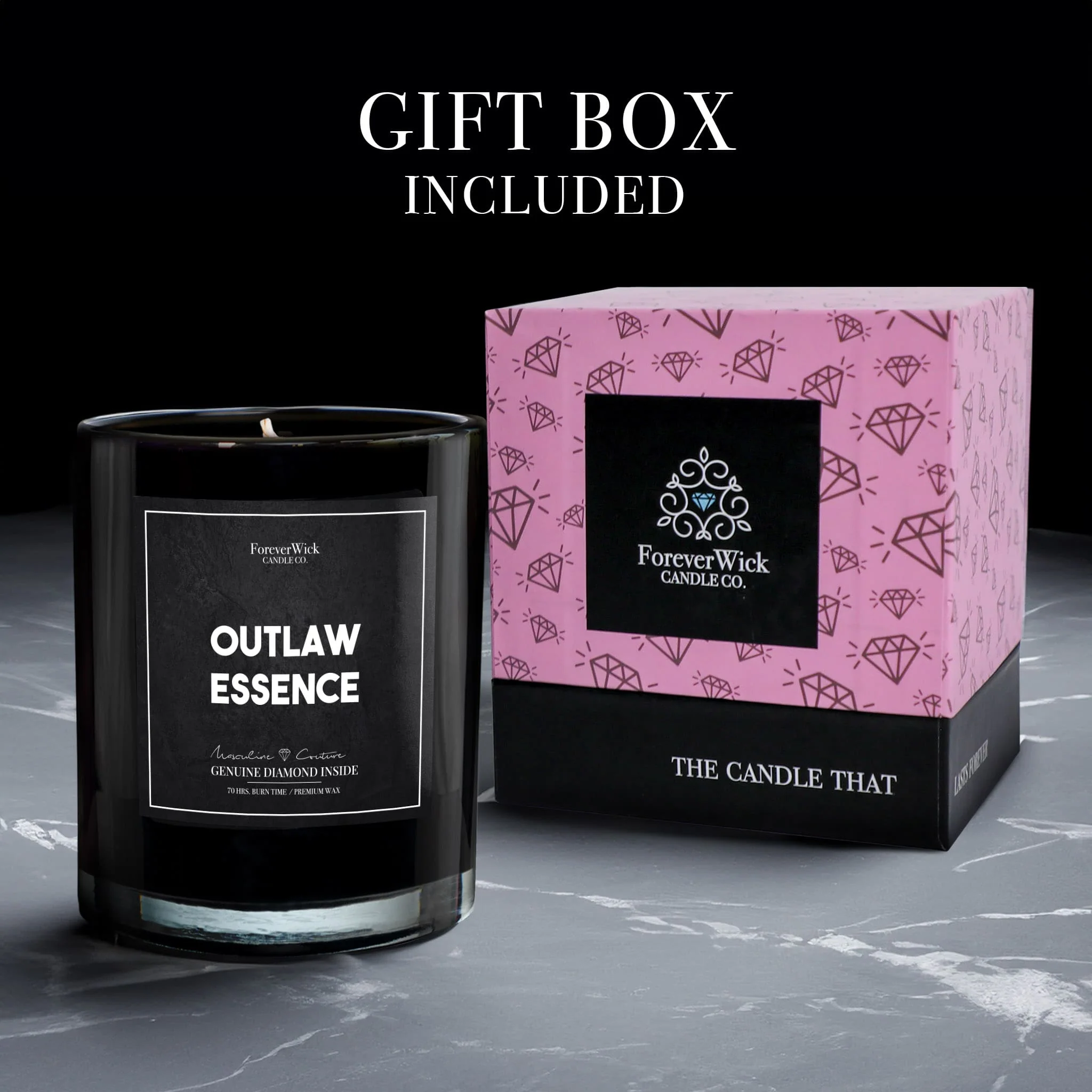 Outlaw Essence Diamond Candle - Image 5