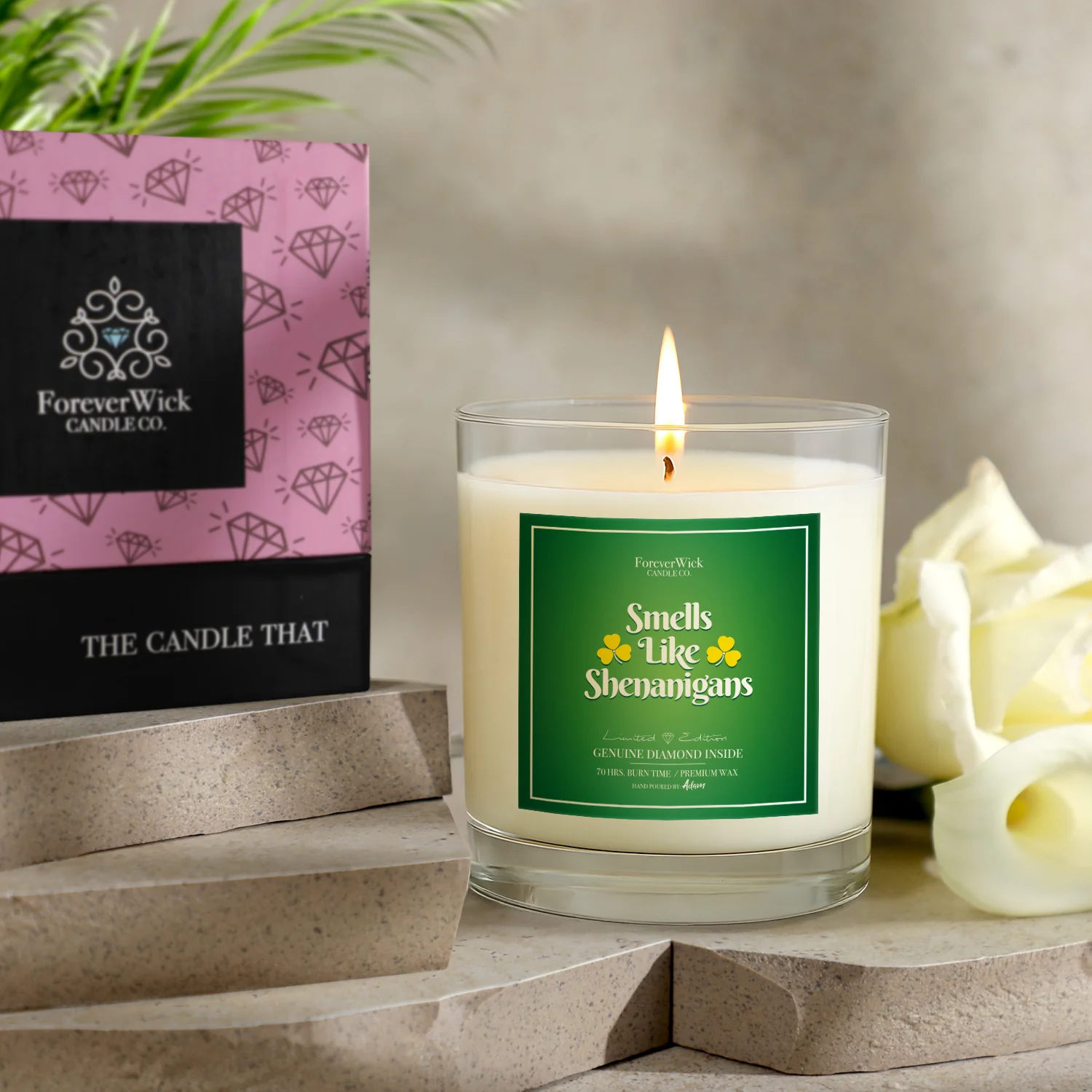Smells Like Shenanigans Diamond Candle - Image 4