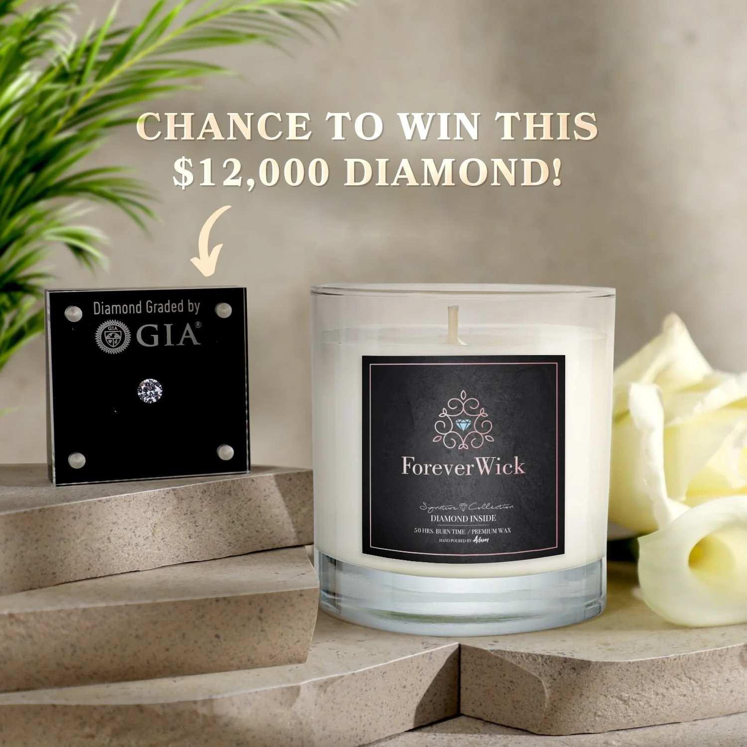 The ForeverWick Diamond Candle - Image 5
