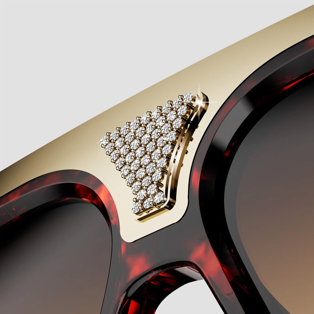 Zeus - 2ct Diamond Sunglasses by THEIAN - Image 24
